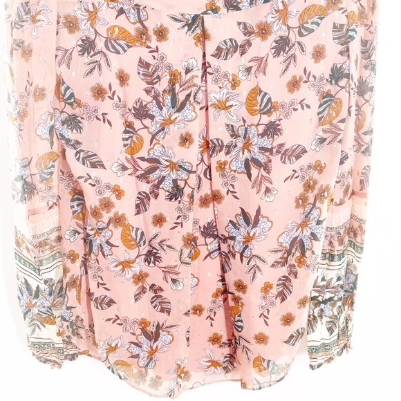 Veronica Beard Mauve pink floral Silk Lowell Blouse Top SZ 2 NWT - Picture 7 of 16